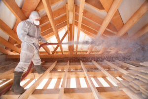 Spray Foaming Attic Insulation in South Florida